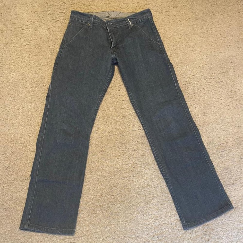 Levi's Men's 514 31x32 Carpenter Jeans Blue
